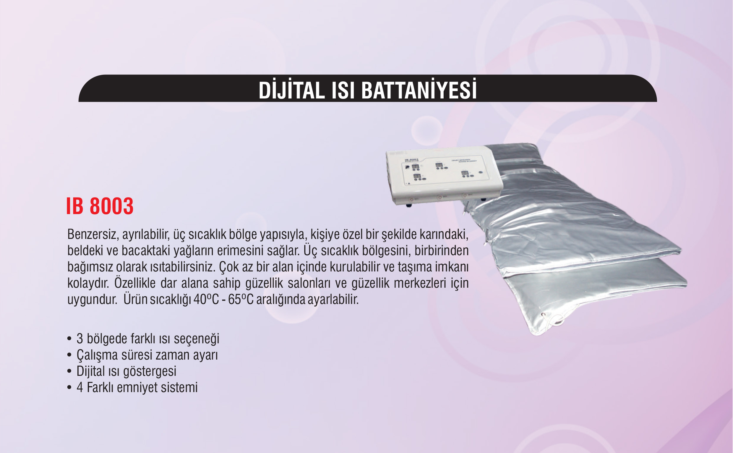 IB 8003 ISI BATTANİYESİ
