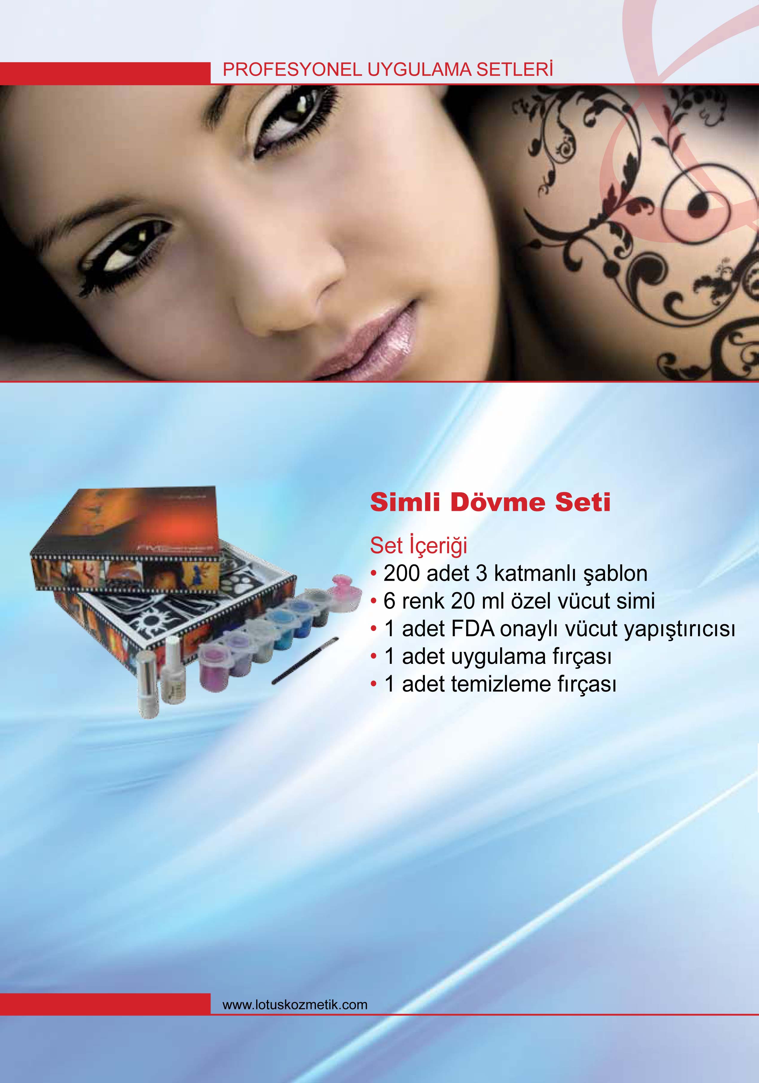 SİMLİ DÖVME SETİ