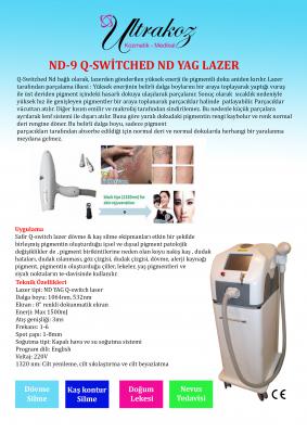 ND09 Q-SWİTCHED Nd:YAG LAZER